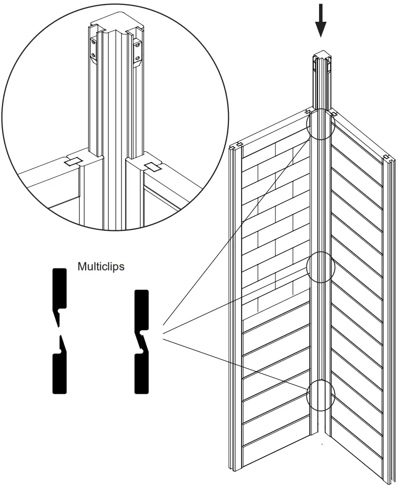 sentiotec Himalaya Corner Infra Plus 206x206x204cm Solid Wood Sauna - Figure 5