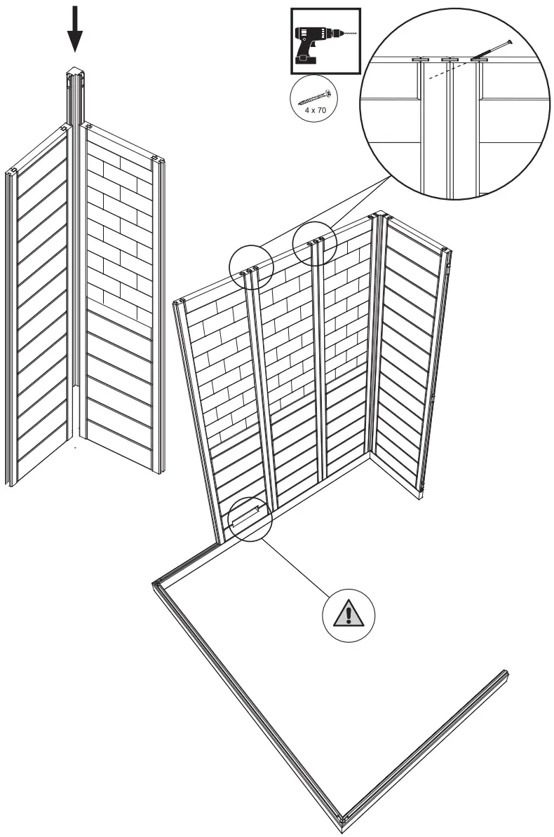 sentiotec Himalaya Corner Infra Plus 206x206x204cm Solid Wood Sauna - Figure 6