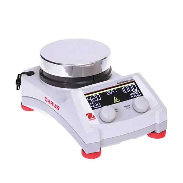 Ohaus Guardian 7000 Series Hotplate-stirrer, E-g71 Hsrdm / Hotplate-stirrer, E-g71 Hs07c / Hotplate-stirrer, E-g71 Hs1 0c Instruction Manual