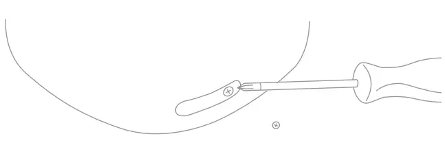 frida baby 100001463 3 In 1 Sound Machine with When to Wake Clock and Light - screwdirver