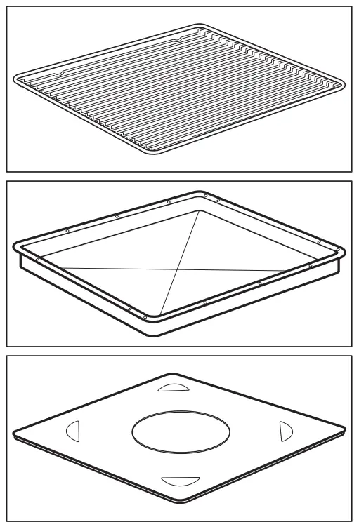 ZANUSSI ZVEEM6X3 Microwave Combi Oven - Wire shelf