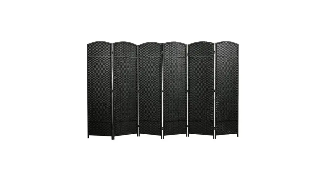 Jaxsunny Hg61s0881 Black 6 Panel Hand Woven Design Room Divider Privacy Screen Instruction Manual Jaxsunny Hg61s0881 Black 6 Panel Hand Woven Design Room Divider Privacy Screen Instruction Manual