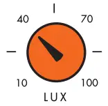 tecnoswitch CR101TE Modular Twilight Switch - HOURS KNOB 1