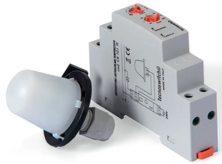 tecnoswitch CR101TE Modular Twilight Switch