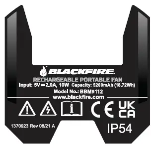 BLACKFIRE-BBM9112-Rechargeable-Portable-Fan-fig-6