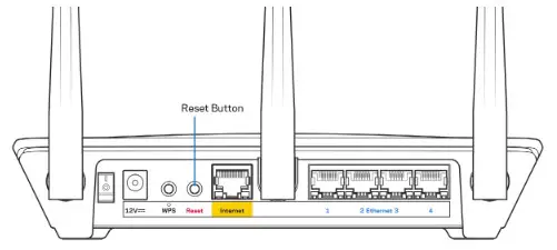 LINKSYS EA7250 Dual Band WiFi 5 Router - Your router was not successfully set up
