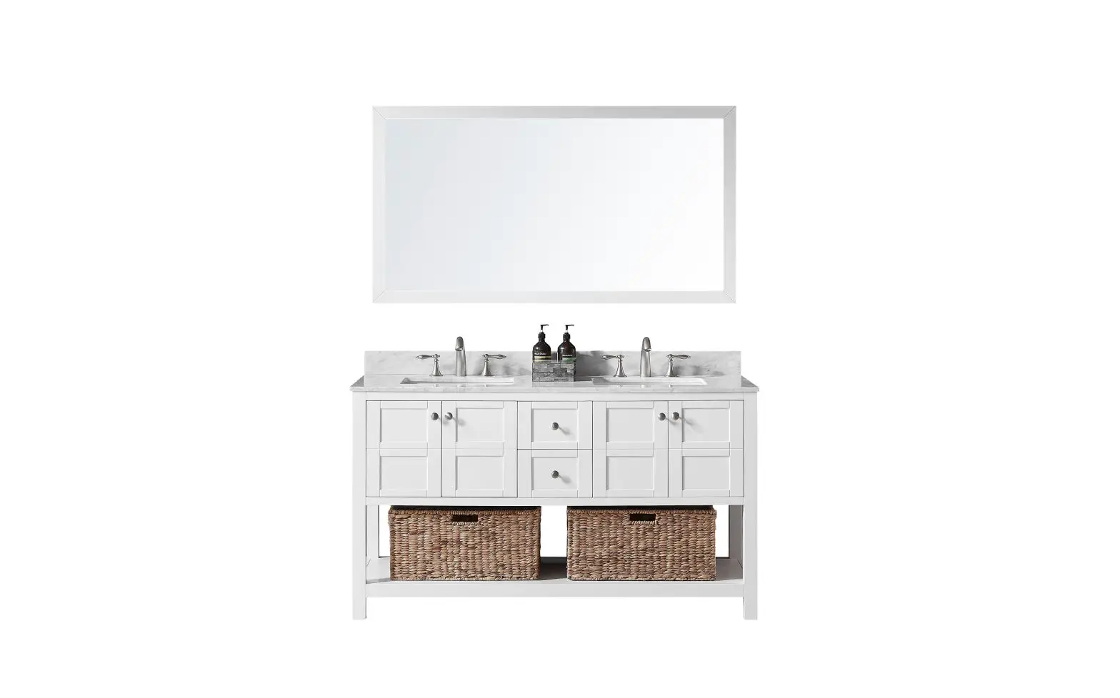 Exclusive Heritage Mk-10060d Makena 60 Inch Double Sink Bathroom Installation Guide