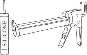 Caulk & Caulk Gun
