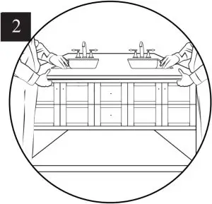 Top and Backsplash Installation