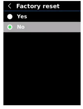 UNI-T UTi220B Professional thermal- Factory Reset