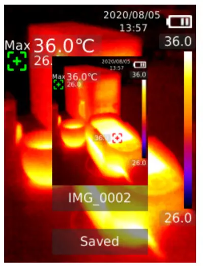 UNI-T UTi220B Professional thermal- Image Capture