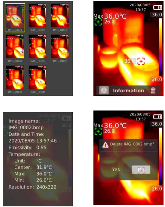 UNI-T UTi220B Professional thermal- Image Viewing