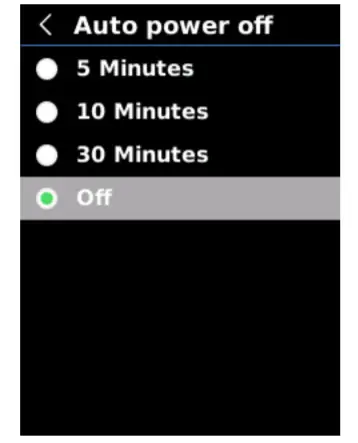 UNI-T UTi220B Professional thermal- Power Off