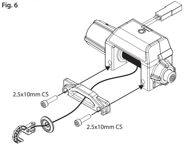 TRAXXAS 8855 TRX4 Winch and Wireless Controller - Bumper3FIG6