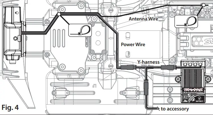 TRAXXAS 8855 TRX4 Winch and Wireless Controller - FIG4
