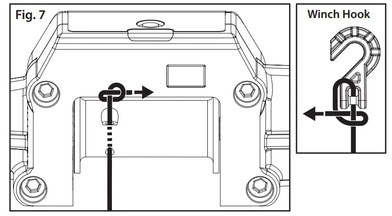 TRAXXAS 8855 TRX4 Winch and Wireless Controller - FIG7