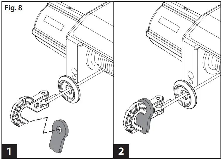 TRAXXAS 8855 TRX4 Winch and Wireless Controller - FIG8