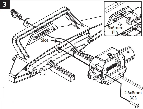 TRAXXAS 8855 TRX4 Winch and Wireless Controller - PAT3