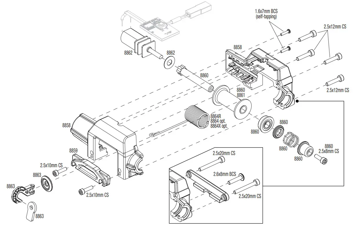 TRAXXAS 8855 TRX4 Winch and Wireless Controller - PATH