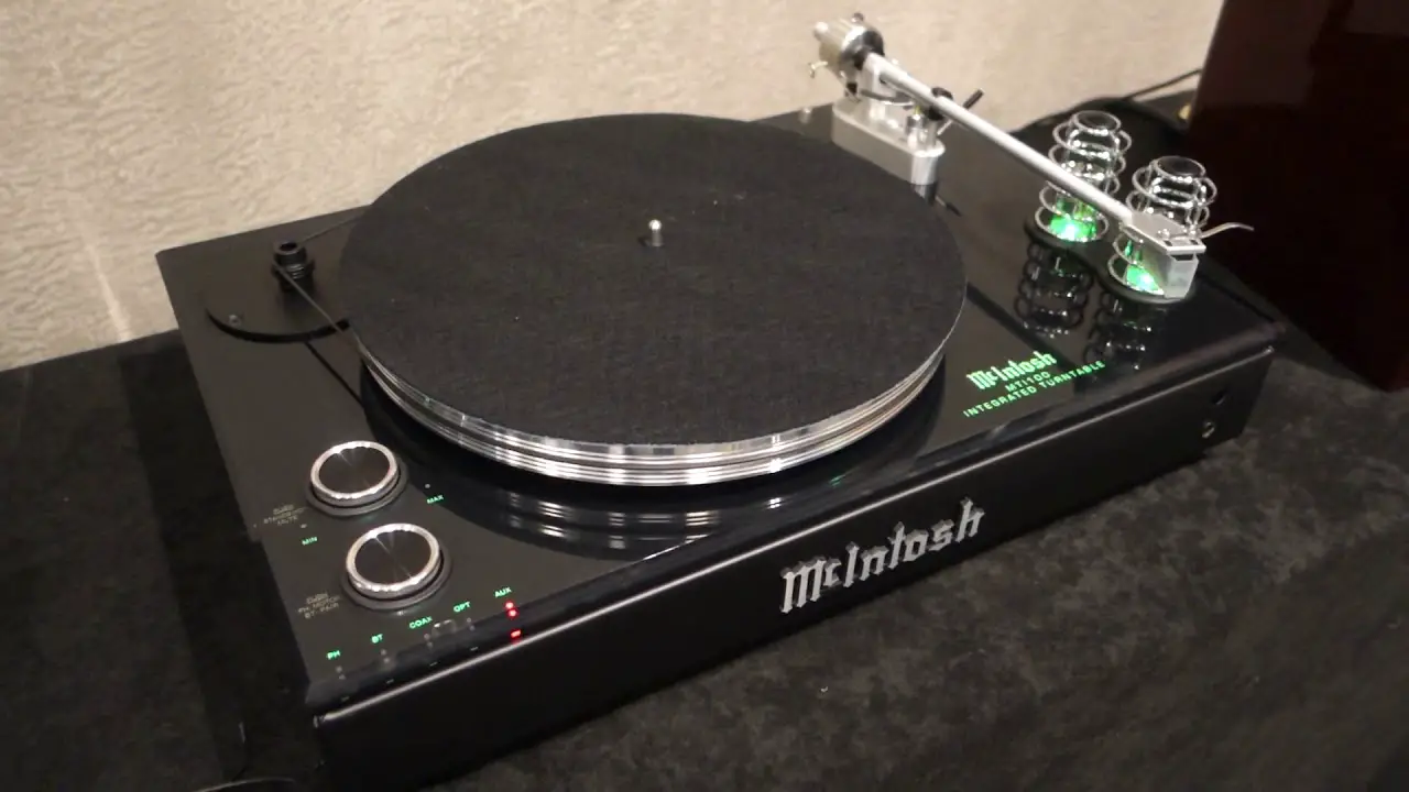 Mcintosh Mti100 Integrated Turntable With Preamplifier And Amplifier Owner's Manual Mcintosh Mti100 Integrated Turntable With Preamplifier And Amplifier Owner's Manual