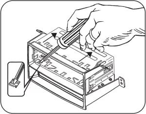 DIN HEAD UNIT PROVISION WITH POCKET
