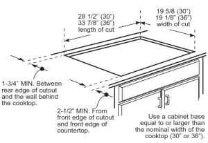 MONOGRAM ZHU36RSPSS 36-Inch Electric Cooktop - counter