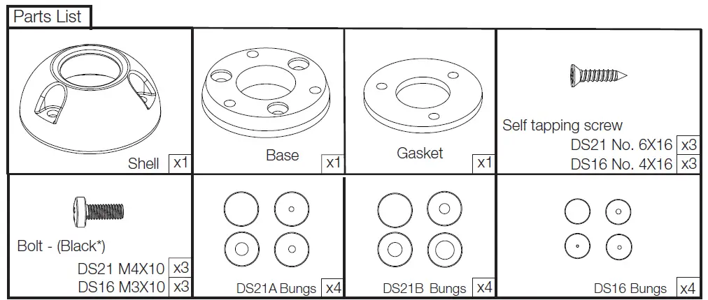 Parts-list