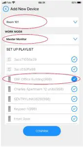 Add your first indoor monitor