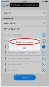 Add your first indoor monitor