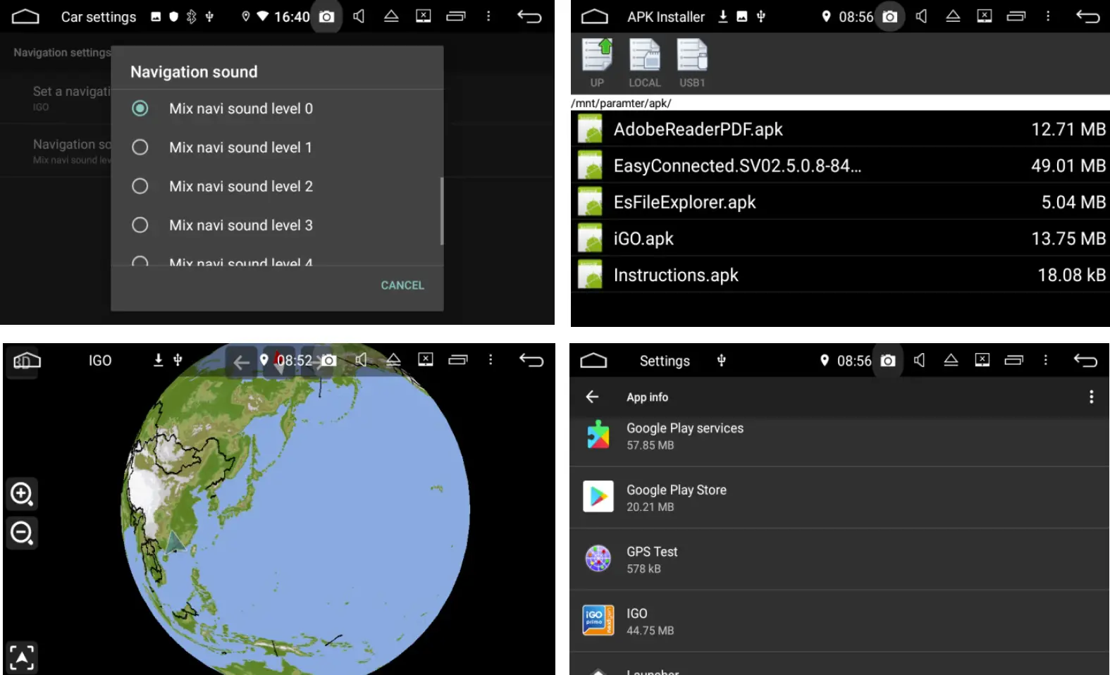 GPS NAVIGATION APK FILE INSTALLATION SETTING