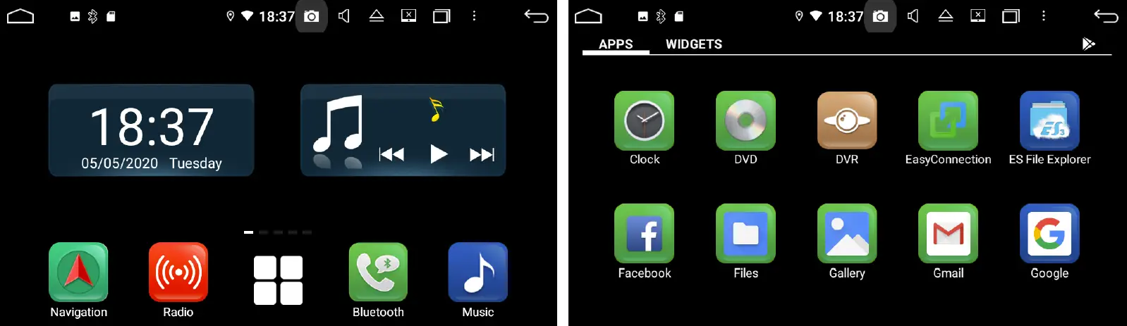MAIN INTERFACE OPERATION