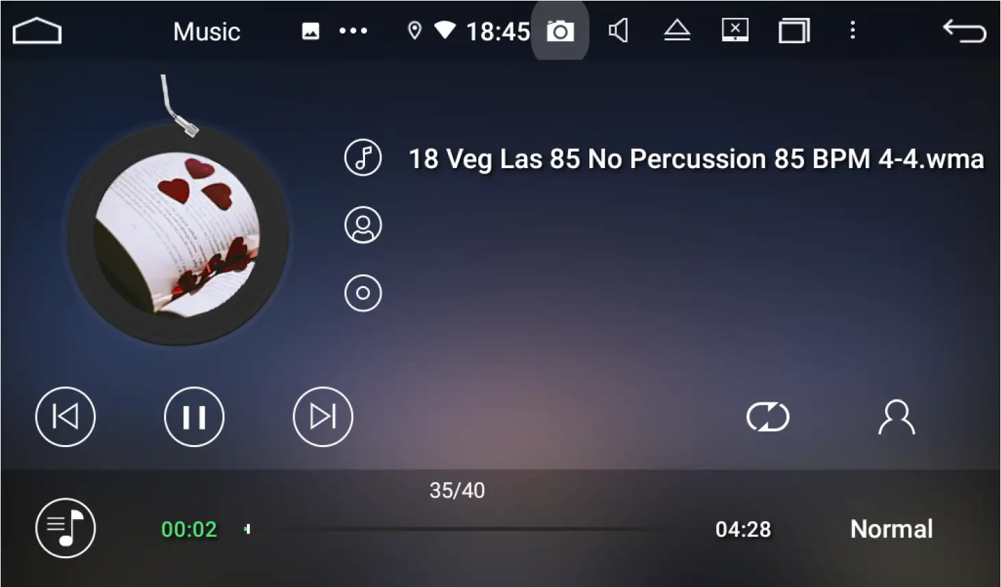 USB DISK PLAYING OPERATION