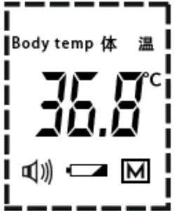 WISELION WBS T007 Infrared Thermometer - battery