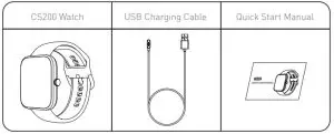Linkzone Technology CS200 Smartwatch - Package Contents