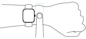 Linkzone Technology CS200 Smartwatch - Wearing the Device