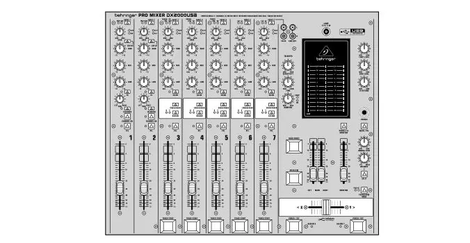 Behringer Pro Mixer Dx2000usb User Guide Behringer Pro Mixer Dx2000usb User Guide