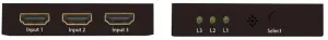 av link 128 820UK Mini HDMI Switch 3 1 with Remote Control-cable