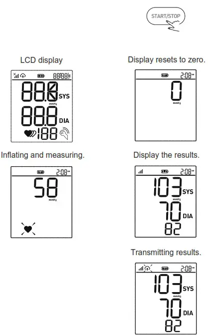 iBloodPressure SMBP802-GS-001 Cellular Blood- START