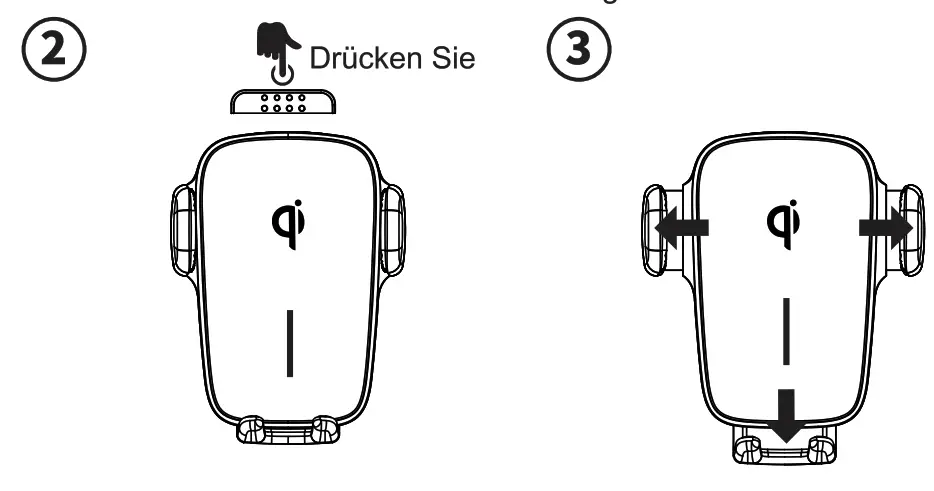 ACEFAST D1 Wireless Charging Automatic Clamping Car Holder - TUCH