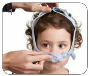 ResMed Pixi Hint Fitting Mask - 1