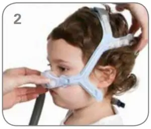 ResMed Pixi Hint Fitting Mask - 2