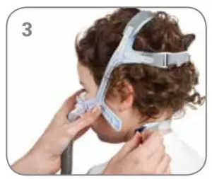 ResMed Pixi Hint Fitting Mask - 3