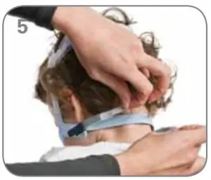 ResMed Pixi Hint Fitting Mask - 5