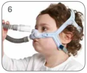 ResMed Pixi Hint Fitting Mask - 6