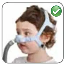 ResMed Pixi Hint Fitting Mask - Tip