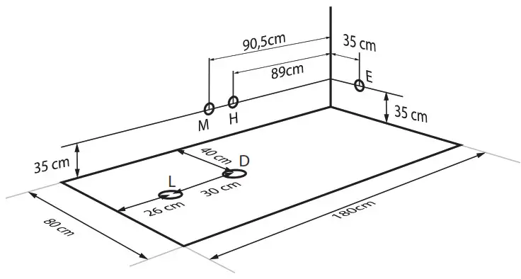 Wellis 5778 Bathtubs with without Hydro System- HURON
