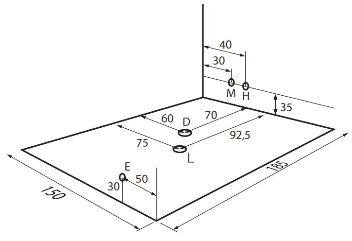 Wellis 5778 Bathtubs with without Hydro System- NERA MAXI 2