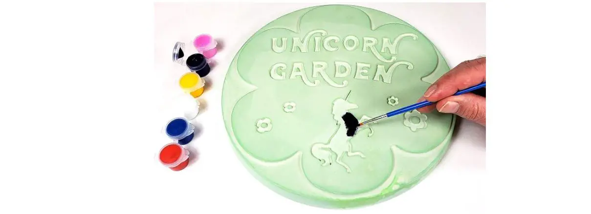 Anko 864 Paint Your Own Fairy Stepping Stone Instruction Manual