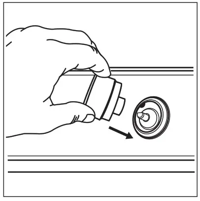 Electrolux EGS6424X Built In Gas - Adjustment of minimum 3