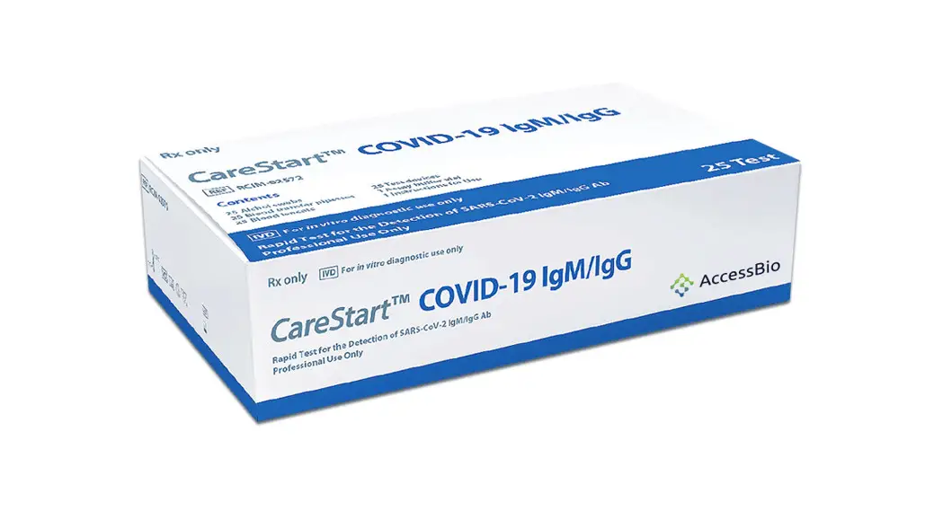 Carestart Covid-19 Antigen Test Kit Instructions